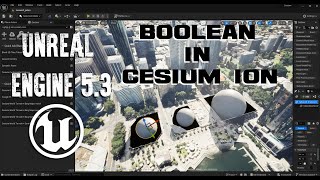 Unreal Engine 5 with Cesium boolean [upl. by Abbey447]