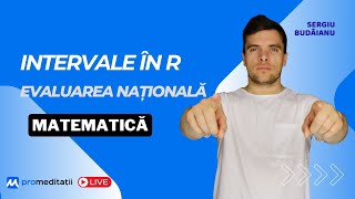 Evaluarea națională matematică 2025 Intervale în R [upl. by Eekorehc]