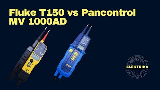 Fluke T150 vs Pancontrol MV 1000AD [upl. by Lemhar]