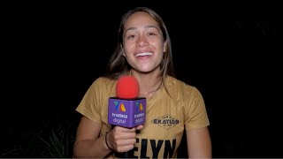 ¡Ella es quotSniperquot Evelyn Guijarro nos contó el futuro de los azules en Exatlón All Star [upl. by Ahtreb]