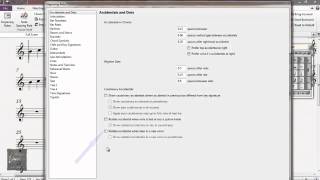 How to enable or disable Cautionary Accidentals in Sibelius 7 [upl. by Notsirhc]