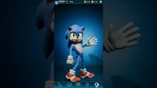 Sonic the Hedgehog Sonic Movie Design FNAF AR Workshop Animation [upl. by Ynehteb740]