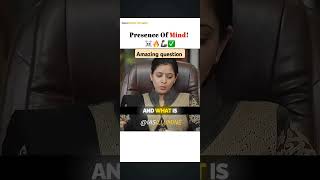 Presence of mind in interview  UPSC aspirant  ias upsc upscmotivation iasofficer iasinterview [upl. by Ladew]