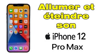 Comment Eteindre iPhone 12 Pro Max Eteindre et allumer iPhone 12 Pro Max [upl. by Neal]