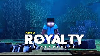 Herobrine X Royalty Edit 😈  Part–2 Minecraft [upl. by Morocco173]