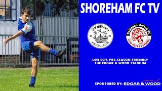 Shoreham FC U23 v Saltdean FC U23 [upl. by Eusadnilem202]