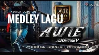 Medley Lagu Awie Live JOURNEY SOLITARIO at World Trade Centre Kuala Lumpur [upl. by Gurl608]