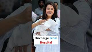 Gopi Bahu aka Devoleena bhattacharjee discharged from hospital with Baby shortsfeed devoleena [upl. by Maxentia]