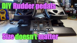 How to DIY rudder pedals for mfs2020 [upl. by Hayward446]