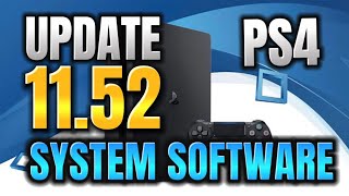 PlayStation 4 New System Software Update 1152 Now available [upl. by Aowda]