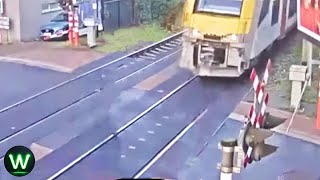 Tragic Moments Shocking Train Moments Filmed Seconds Before Disaster That Are Pure Nightmare Fuel [upl. by Algy]