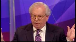 David Starkey says quotPeople dont like being freedquot on Question Time 1312 [upl. by Vescuso]