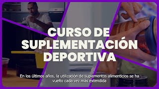 Curso Suplementación deportiva 120hrs en capacitanet suplementación deportiva nutrición salud [upl. by Amikan675]