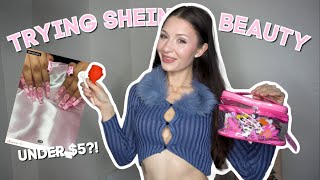 SHEIN Beauty Honest Review With Me HIT or MISS [upl. by Ahsla543]