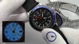 Allied Three GMT  A Great Deal On A Mens Watch Under 200 From Timex [upl. by Acsecnarf]