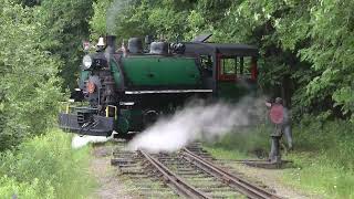 Muskoka Heritage Place Portage Flyer Train June 30 2023 [upl. by Jones]