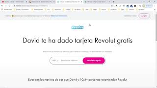 💳 Chollo Tarjeta Revolut Tarjeta Revolut gratis  7 euros amigo  Opiniones tarjetas Revolut 💳 [upl. by Eilyk869]