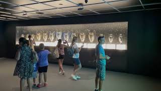 Bernabeu stadium tour [upl. by Anisirhc]