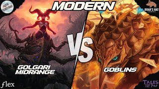 Goblins VS Golgari Midrange MTG Modern [upl. by Eimmat]