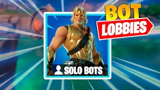 Como ENTRAR en un BOT LOBBY en FORTNITE CAPITULO 5 TEMPORADA 2 Tutorial [upl. by Valerlan659]