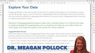 Disaggregated Data Demonstration [upl. by Modnarb150]