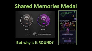 The Shared Memories ROUND Medal in Ingress  Second Tier Medal Unlocked on Third Day [upl. by Enoed62]