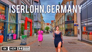 Iserlohn Germany  Walking tour in Iserlohn in Germany 4k HDR [upl. by Lynelle67]