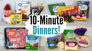 10 MINUTE DINNERS  5 Tasty amp QUICK Recipes  Best Home Cooked Meals Made EASY  Julia Pacheco [upl. by Sage494]