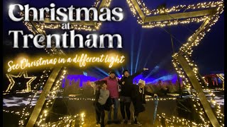 Trentham Gardens Christmas Light Trail  Vlog  December 2022 [upl. by Anastice]