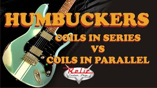 Humbucker in Series Vs Parallel  8 tone options [upl. by Thier]