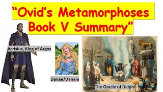 Ovids Metamorphoses Book V Summary [upl. by Nnylyma483]