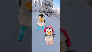 Pingouins skieurs faire un pingouin en pompon shortsyoutube tuto [upl. by Siward]