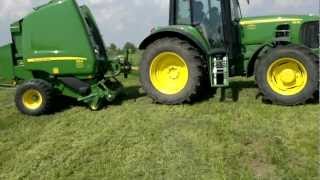 john deere 6930 amp JD 854 maxicut [upl. by Carmon]