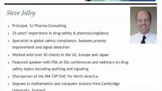 Webinar on Pharmacovigilance Audit [upl. by Stephani]