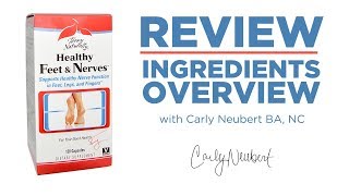 Terry Naturally Healthy Feet amp Nerves  Ingredients Overview and Advice [upl. by Morganica]