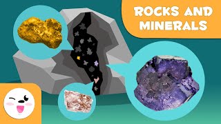 ROCKS and MINERALS for Kids  What are their differences  Science for Kids [upl. by Ralaigh254]