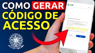 Como GERAR CÓDIGO de ACESSO para Entrar no Aplicativo CARTEIRA de TRABALHO DIGITAL  Passo a Passo [upl. by Zoi]