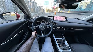 Mazda CX30 2024 Test Drive POV  Ambience Binaural Sound [upl. by Ykcaj953]