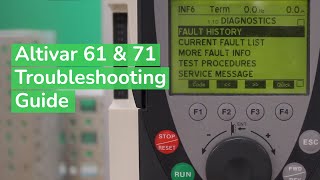 Troubleshooting INF6 Fault on Altivar 61 amp 71 Drives  Schneider Electric Support [upl. by Manheim]