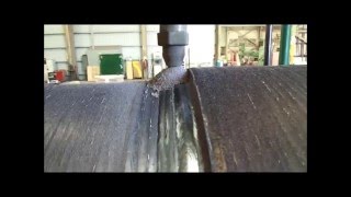 Building up Dragline Fairlead Sheave Shaft [upl. by Mclyman]