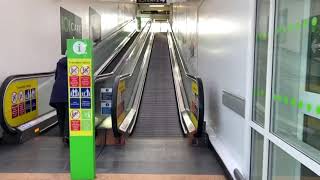 StannahAnlev Travelator at Asda Longwell Green South Gloucestershire [upl. by Chao36]