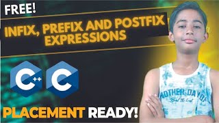 Infix Prefix and Postfix Expressions [upl. by Armillda430]