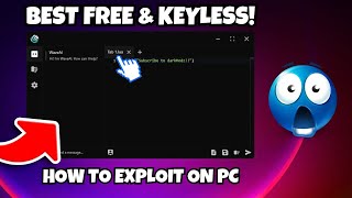 How To Exploit On Roblox PC  BEST FREE KEYLESS Roblox Executor Windows  NEW Wave BYFRON BYPASS🔥 [upl. by Ettedranreb975]