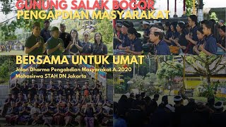 Mengabdi dengan Jalan Dharma Mahasiswa KKN STAH DNJ A2020 Usia Bukanlah penghalang [upl. by Manella]