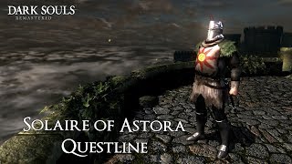 Dark Souls Remastered  Solaire of Astora Questline Both Endings [upl. by Cyndie]