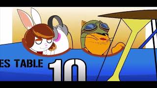 Times Tables Toons  World Tour 10x [upl. by Atir]