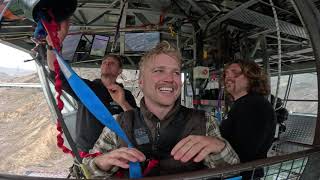 Nevis Bungy Jump  New Zealand  Tallest in the Country [upl. by Anirahc]