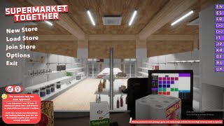 AKHIRNYA BERMAIN GAME SIMULATOR  SUPERMARKET TOGETHER [upl. by Allain]