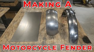 How to make a motorcycle fender Part 1 [upl. by Jovitta]