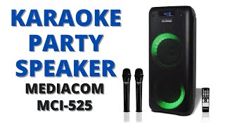 MEDIACOM MCI 525 KARAOKE SPEAKER  Al Alejandro [upl. by Amliw]